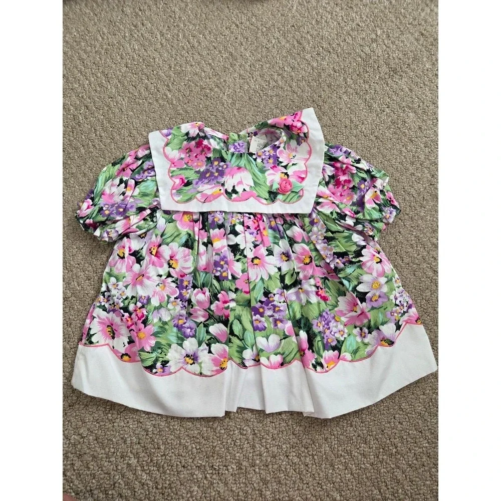Vintage baby girl dress 24 mos
